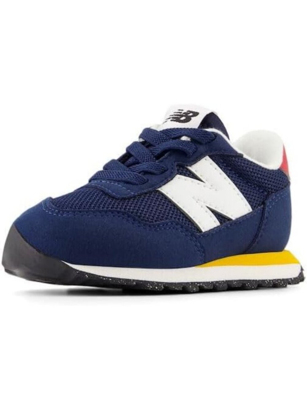 New Kids' 237 Bungee Lace Sneakers - Stylish, Comfortable, Lightweight Footwear
